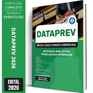 Apostila DATAPREV 2026 Analista de Tecnologia da Informação - Advocacia
