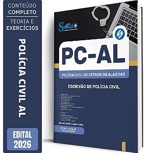 Apostila PC AL 2026 - Escrivão de Polícia Civil