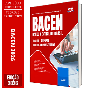 Apostila BACEN 2026 Técnico - Suporte Técnico Administrativo