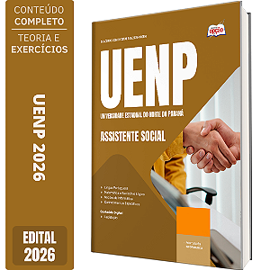 Apostila UENP 2026 Agente Universitário Profissional - Assistente Social