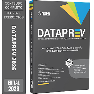 Apostila Dataprev 2026 Analista de Tecnologia da Informação - Desenvolvimento de Software