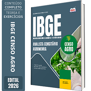 Apostila IBGE CENSO 2027 Analista Censitário - Agronomia