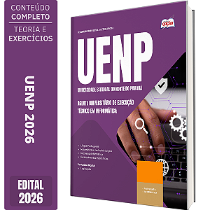 Apostila UENP 2026 Agente Universitário de Execução - Técnico em Informática