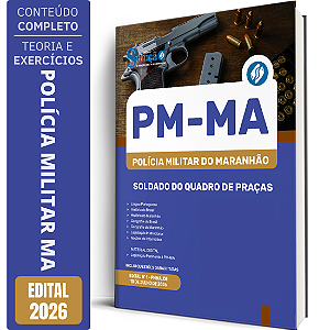 Apostila PM MA 2026 - Soldado do Quadro de Praças