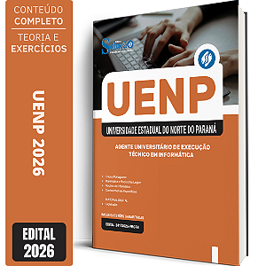 Apostila UENP 2026 Agente Universitário de Execução - Técnico em Informática