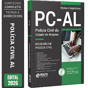Apostila PC AL 2026 - Escrivão de Polícia Civil