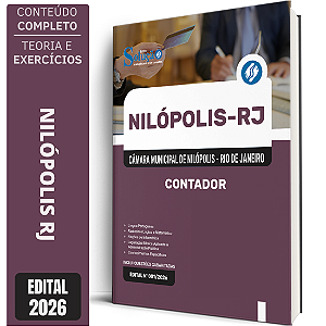 Apostila Câmara de Nilópolis RJ 2026 - Contador