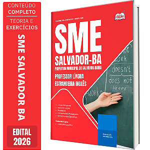 Apostila SME Salvador BA 2026 - Professor Língua Estrangeira Inglês