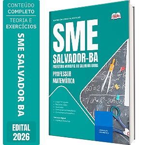 Apostila SME Salvador BA 2026 Professor - Matemática