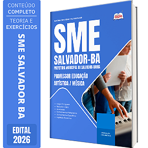 Apostila SME Salvador BA 2026 - Professor Educação Artística/Música