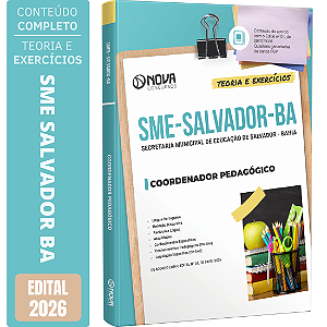 Apostila SME Salvador BA 2026 Coordenador Pedagógico 1 - 40h