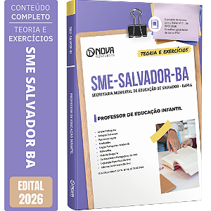 Apostila SME Salvador BA 2026 - Professor Educação Infantil ao 5º ano