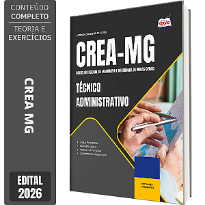 Apostila CREA MG 2026 - Técnico Administrativo