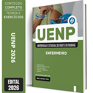 Apostila UENP 2026 Agente Universitário Profissional - Enfermeiro