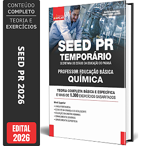 Apostila SEED PR 2026 Professor de Educação Básica - Química