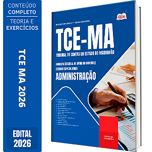 Apostila TCE MA 2026 Analista Estadual de Apoio ao Controle Externo - Especialidade: Administração