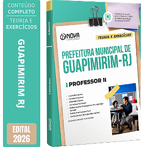 Apostila Prefeitura de Guapimirim RJ 2026 - Professor 2