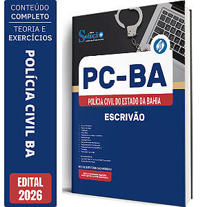Apostila PC BA 2026 - Escrivão de Polícia Civil