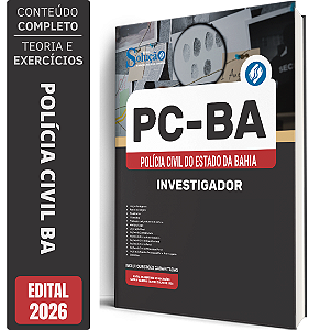Apostila PC BA 2026 - Investigador de Polícia Civil