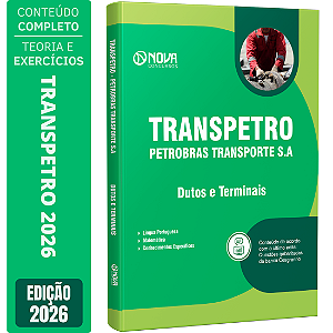 Apostila Transpetro 2026 Profissional Transpetro de Nível Médio - Júnior - Dutos e Terminais
