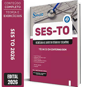 Apostila SES TO 2026 - Técnico em Enfermagem