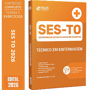 Apostila SES TO 2026 - Técnico Enfermagem (técnico)