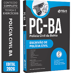 Apostila PC BA 2026 - Escrivão de Polícia Civil