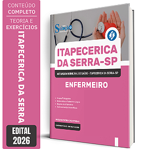 Apostila AMS Itapecerica SP 2026 - Enfermeiro