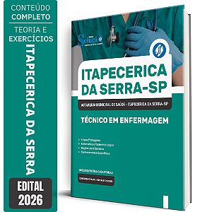 Apostila AMS Itapecerica SP 2026 - Técnico em Enfermagem