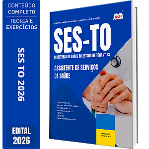 Apostila SES TO 2026 - Assistente de Serviços de Saúde