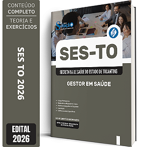 Apostila SES TO 2026 - Gestor em Saúde