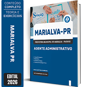 Apostila Prefeitura de Marialva PR 2026 - Agente Administrativo