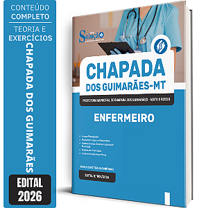 Apostila Prefeitura de Chapada dos Guimarães MT 2026 - Enfermeiro