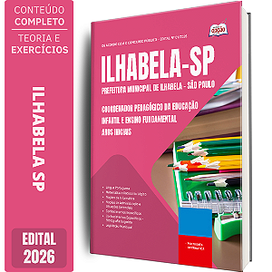 Apostila Prefeitura de Ilhabela SP 2026 - Coordenador Pedagógico da Educação Infantil e Fundamental - Anos Iniciais