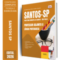 Apostila Prefeitura de Santos SP 2026 Professor Adjunto 2 - Língua Portuguesa