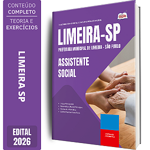 Apostila Prefeitura de Limeira SP 2026 - Assistente Social