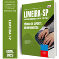 Apostila Prefeitura de Limeira SP 2026 - Técnico de Suporte em Informática
