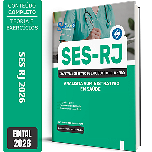 Apostila SES RJ 2026 - Analista Administrativo em Saúde