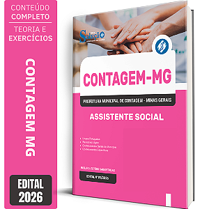 Apostila Prefeitura de Contagem MG 2026 - Assistente Social