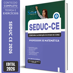 Apostila SEDUC CE 2026 - Professor de Matemática