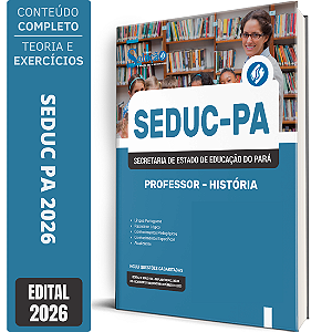 Apostila SEDUC PA 2026 - Professor História