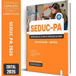 Apostila SEDUC PA 2026 - Professor Artes