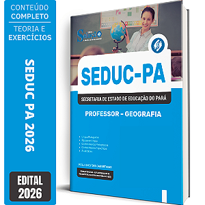 Apostila SEDUC PA 2026 - Professor Geografia