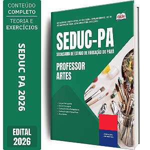 Apostila SEDUC PA 2026 - Professor Artes
