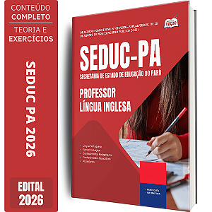 Apostila SEDUC PA 2026 - Professor Língua Inglesa