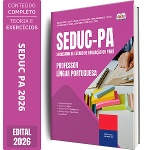 Apostila SEDUC PA 2026 - Professor Língua Portuguesa
