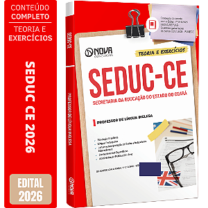 Apostila SEDUC CE 2026 - Professor de Língua Inglesa