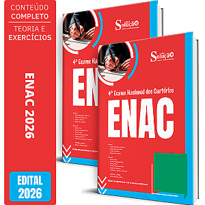 Apostila ENAC - 4 Exame Nacional dos Cartórios 2026