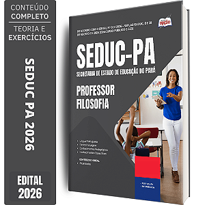 Apostila SEDUC PA 2026 - Professor Filosofia