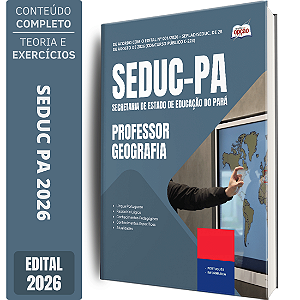 Apostila SEDUC PA 2026 - Professor Geografia